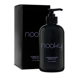 NOOKY envase frontal 16 oz mostrando diseño y capacidad