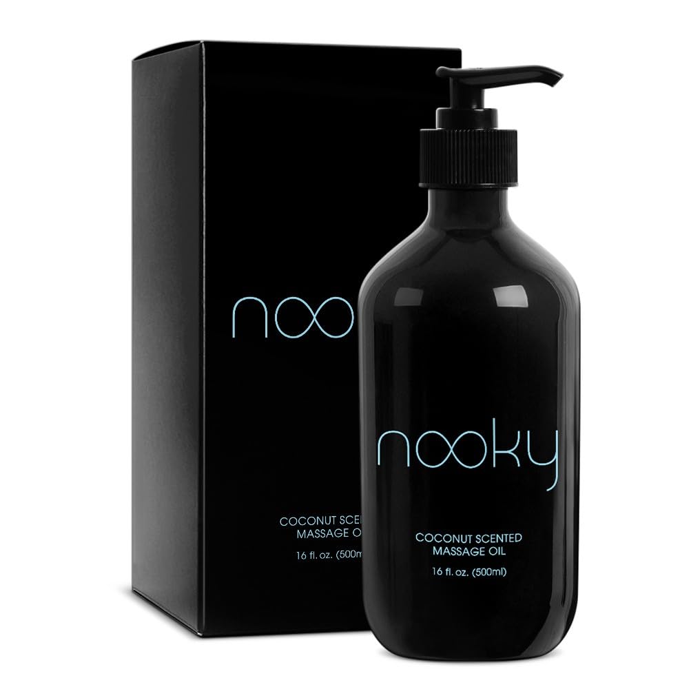 NOOKY botella frontal de 16oz mostrando el envase y beneficio de uso prolongado