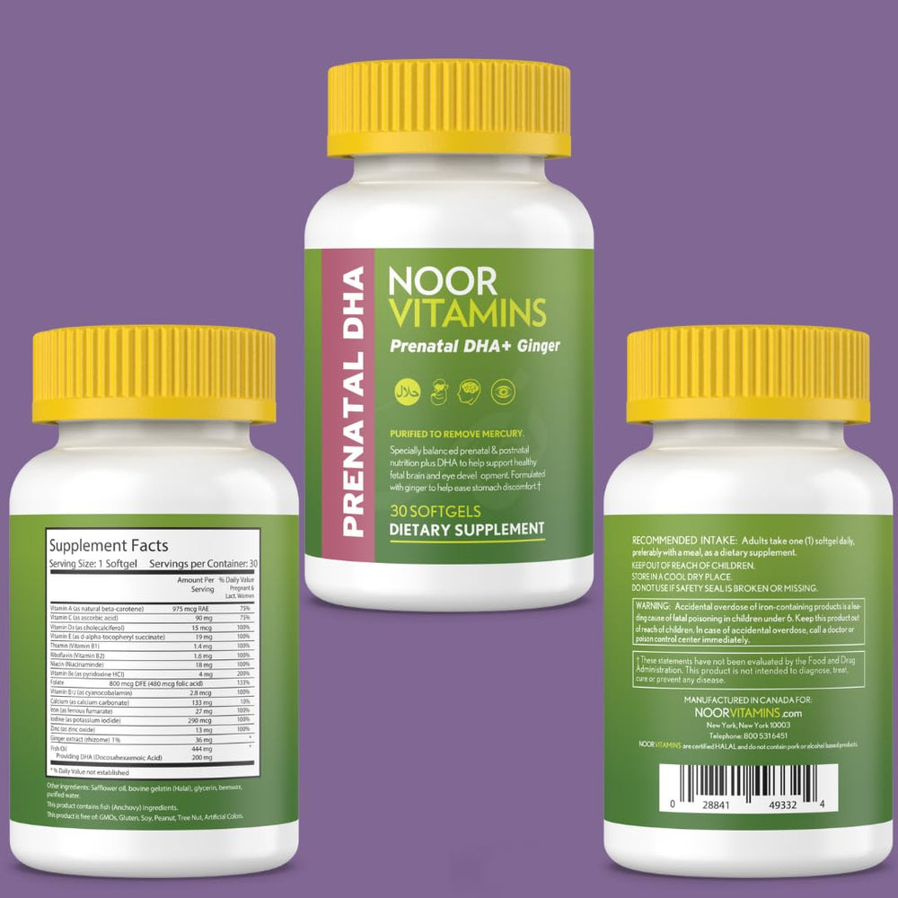 Noor Vitamins en cocina familiar para ilustrar uso diario seguro