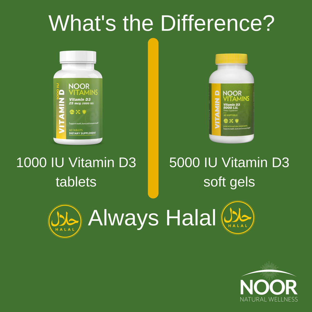 Noor Vitamins etiqueta de laboratorio demostrando pruebas externas