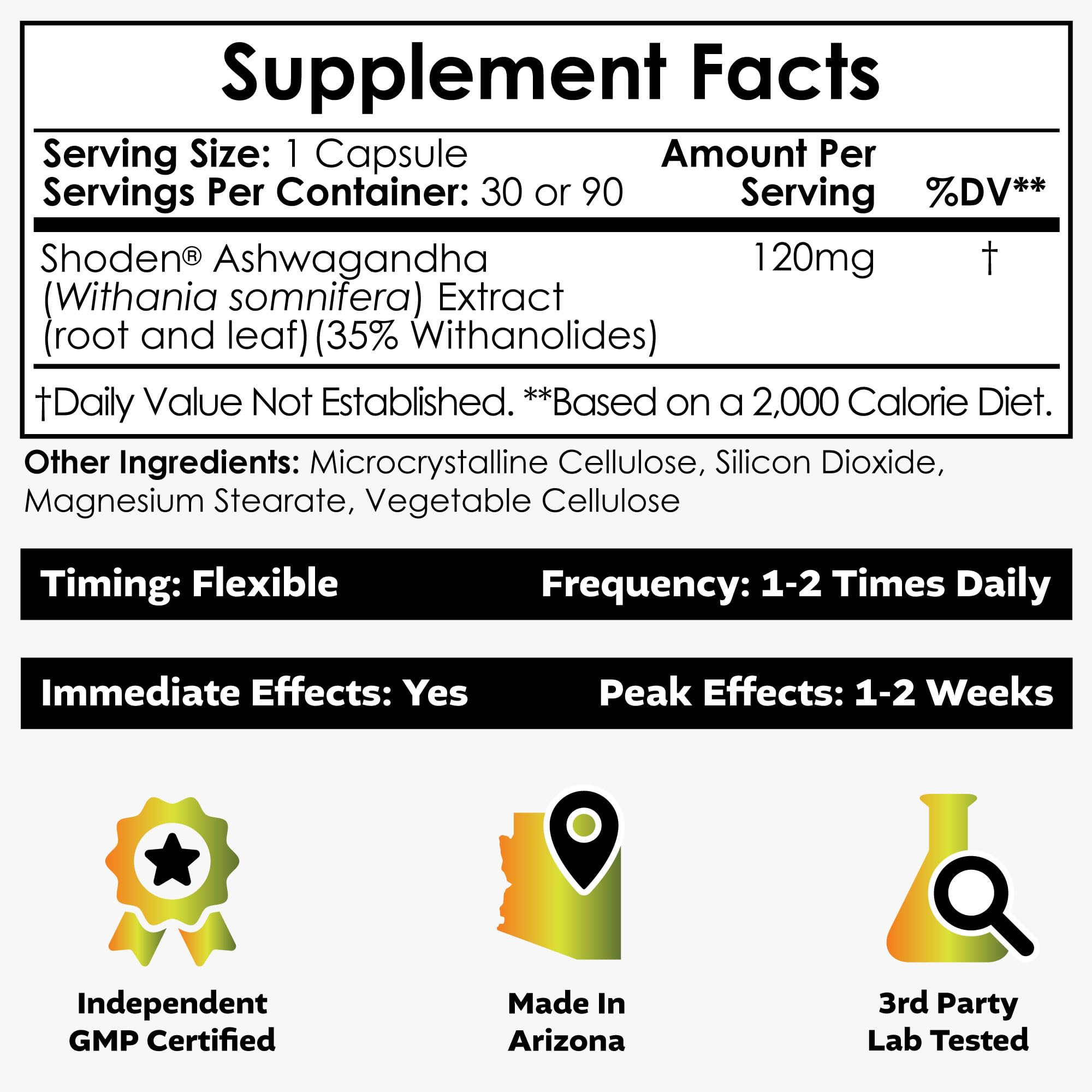 Nootropics Depot primer plano de cápsula que muestra textura y dosificación