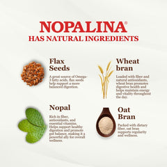 Nopalina cápsulas apiladas, aspecto y facilidad de ingesta inmediata