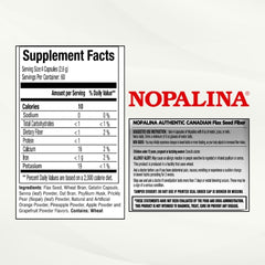 Nopalina textura fibra, acercamiento a las semillas de lino.