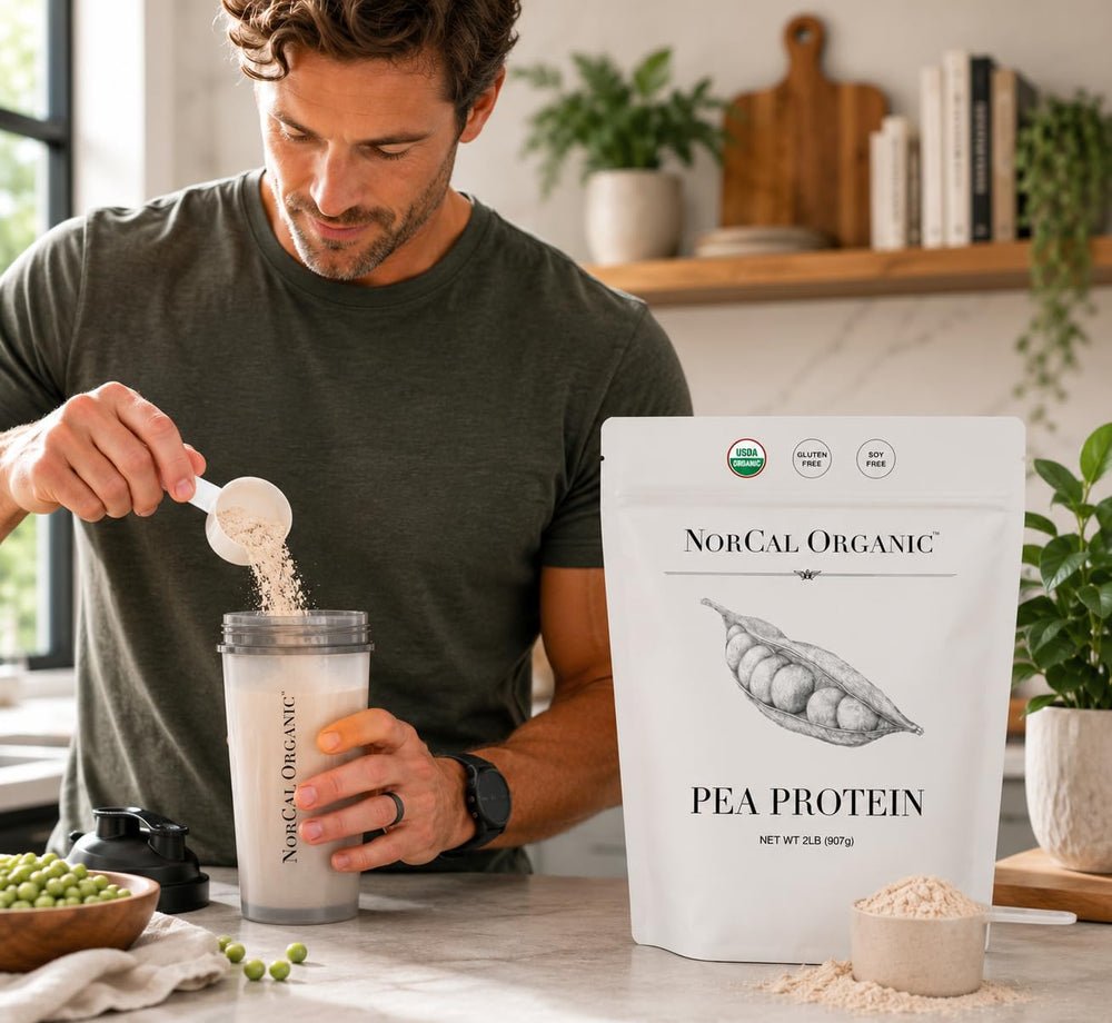 NorCal Organic batido en vaso listo para beber, opción proteica vegana