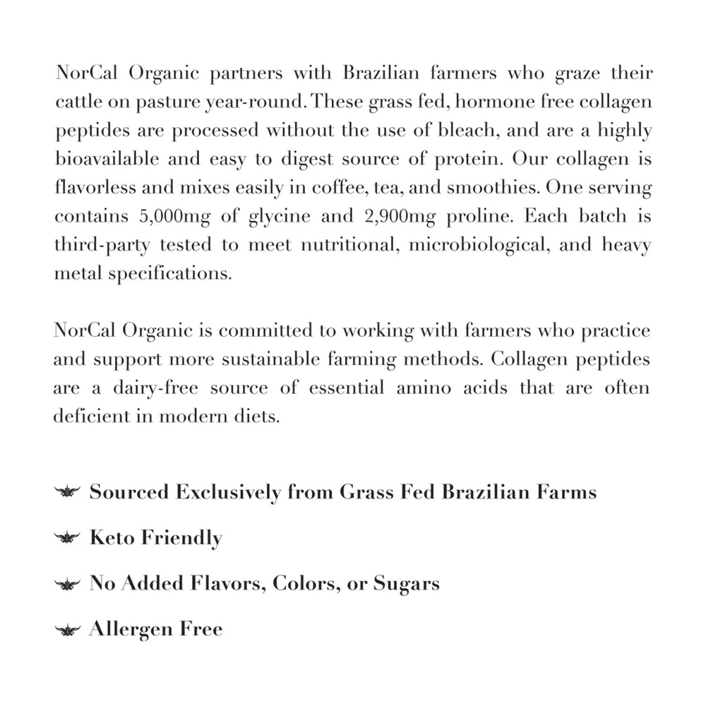 NorCal Organic polvo disolviéndose en café para añadir proteína sin sabor