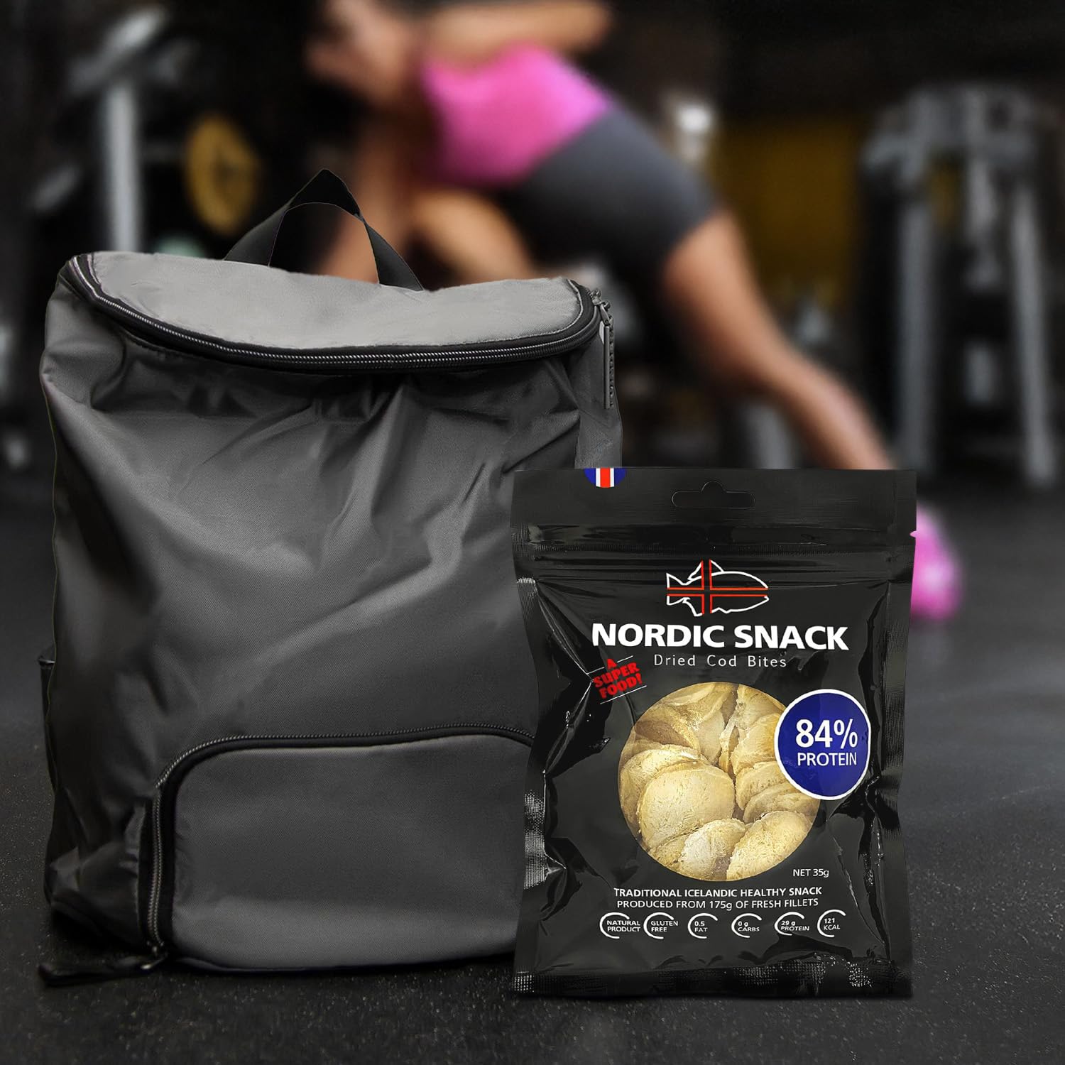 Nordic Catch cierre resellable de la bolsa para conservar frescura y textura