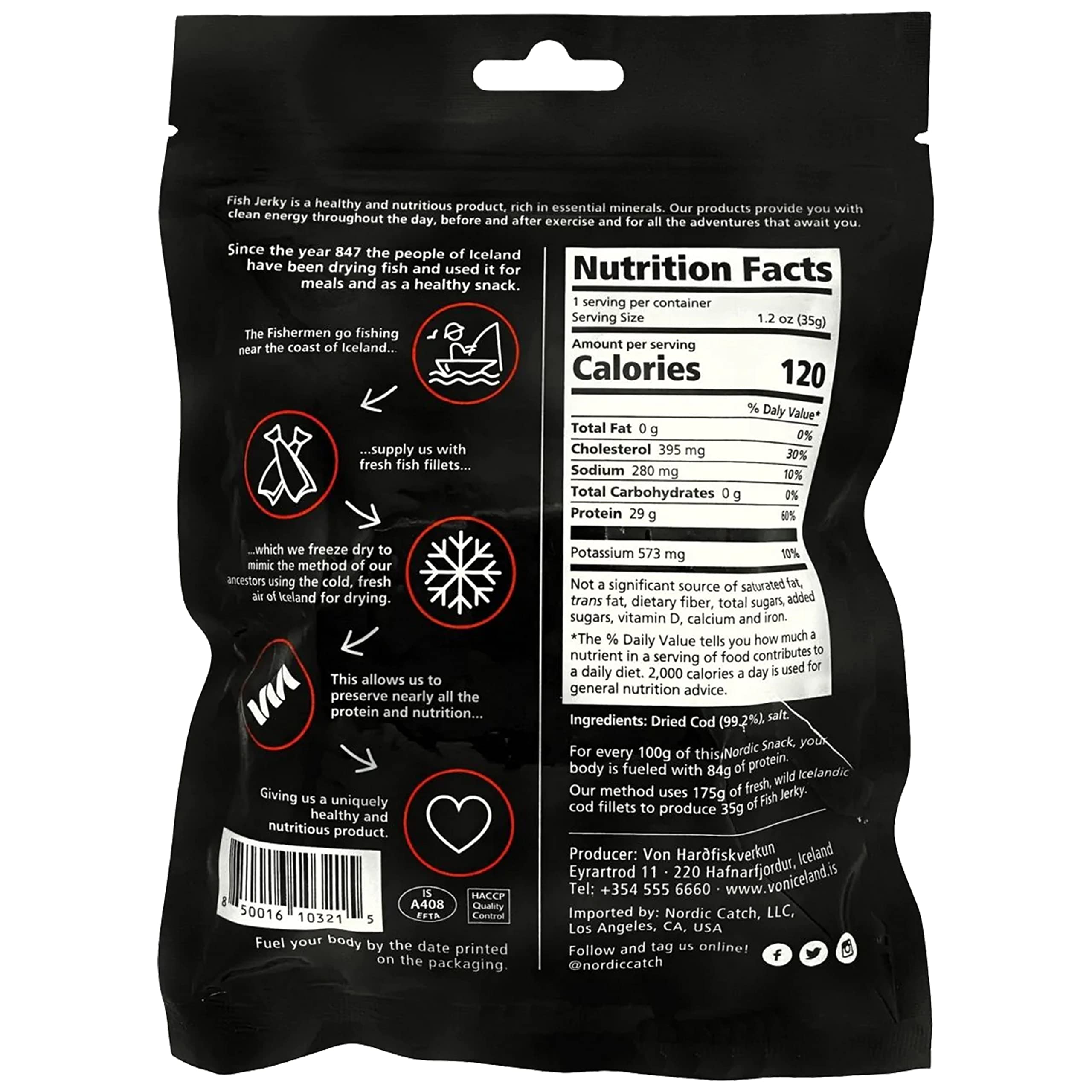Nordic Catch primer plano de textura crujiente que resalta sabor natural
