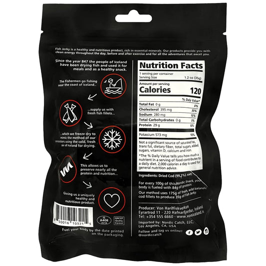 Nordic Catch primer plano de textura crujiente que resalta sabor natural
