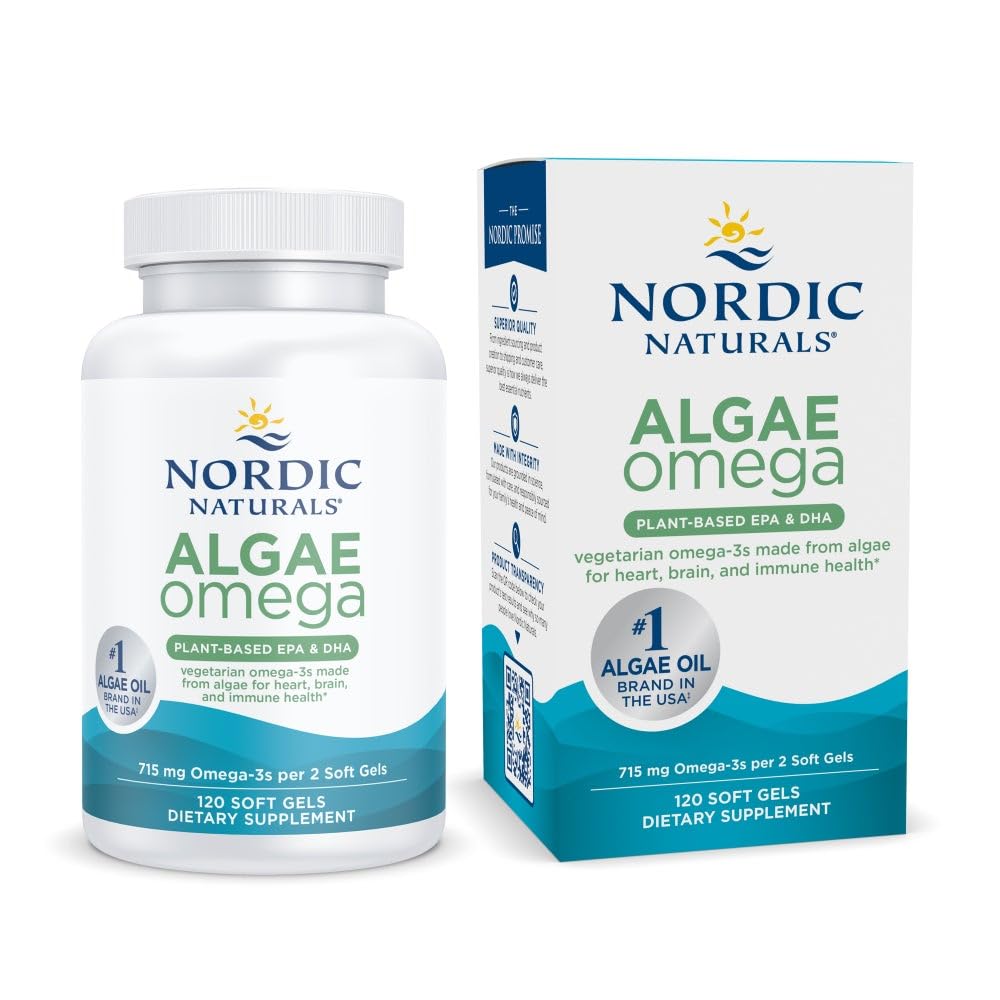 Nordic Naturals frontal del envase mostrando diseño y cantidad