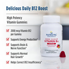 Nordic Naturals detalle de textura de la gomita para apreciar consistencia masticable