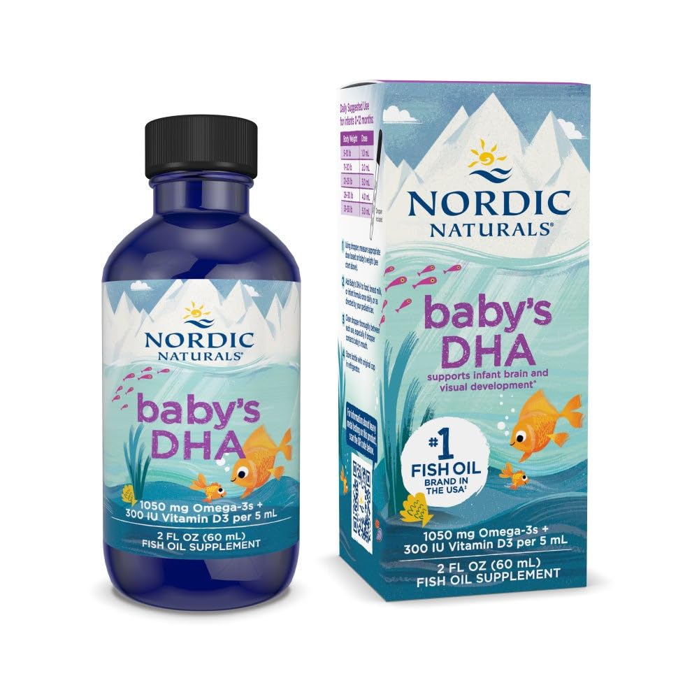 Nordic Naturals botella frontal mostrando presentación líquida y pureza