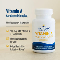 Nordic Naturals envase abierto con 30 cápsulas visible para control de dosis