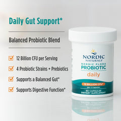 Nordic Naturals caja y etiqueta con información de ingredientes clara