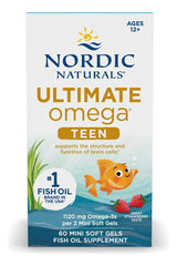 Nordic Naturals cápsulas abiertas mostrando aceite omega‑3 para percepción de calidad