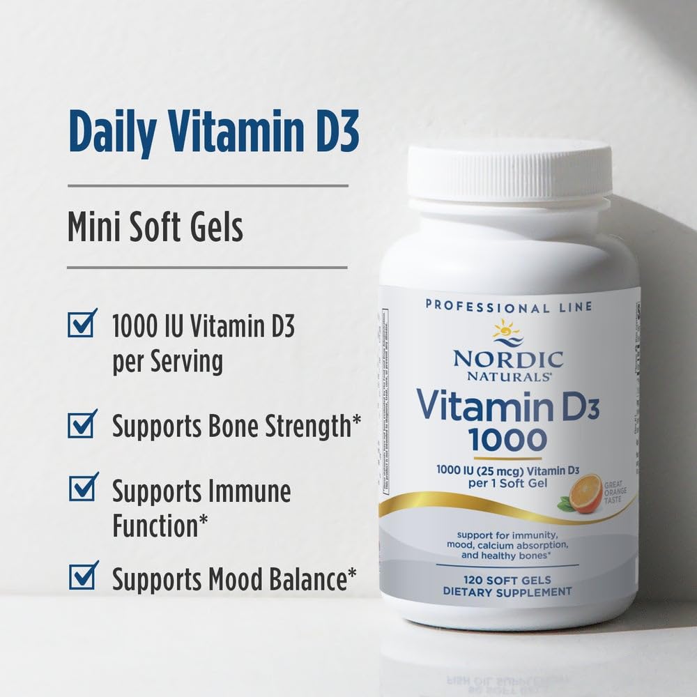 Nordic Naturals cápsulas en mano, tamaño fácil de tragar