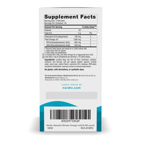 Nordic Naturals cápsulas en acercamiento mostrando textura y fácil de tragar