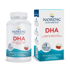 Nordic Naturals envase frontal mostrando información clara y beneficios
