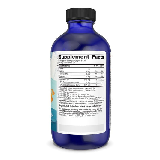 Nordic Naturals cucharita con dosis que facilita administración precisa y cómoda