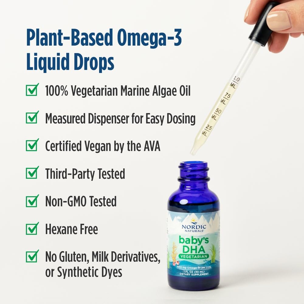 Nordic Naturals añadiendo aceite al biberón, mezcla sin alterar sabor