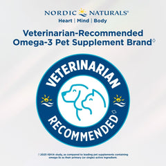 Nordic Naturals envase abierto con 180 cápsulas para suministro prolongado