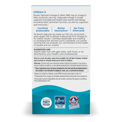 Nordic Naturals etiqueta nutricional en detalle para verificar ingredientes