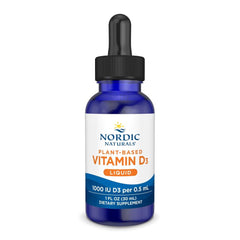 Nordic Naturals frasco frontal mostrando el envase y claridad del producto
