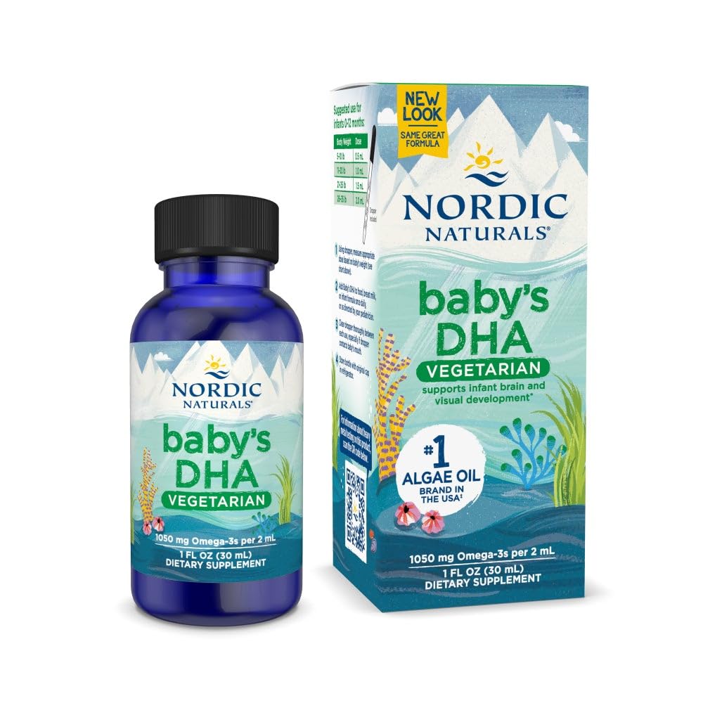 Nordic Naturals frente del envase mostrando formato y beneficio de omega‑3 vegano