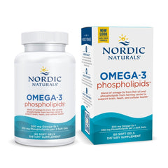 Nordic Naturals frontal del envase muestra información y beneficio de omega‑3