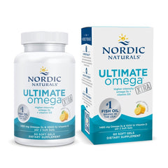 Nordic Naturals envase frontal mostrando nombre y dosis, claridad y confianza