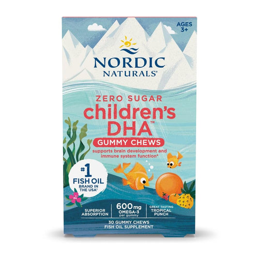 Nordic Naturals frente del empaque mostrando 30 unidades y beneficio práctico