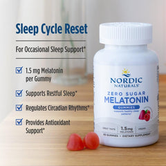 Nordic Naturals gominolas dentro del frasco, aspecto apetecible y sin azúcar