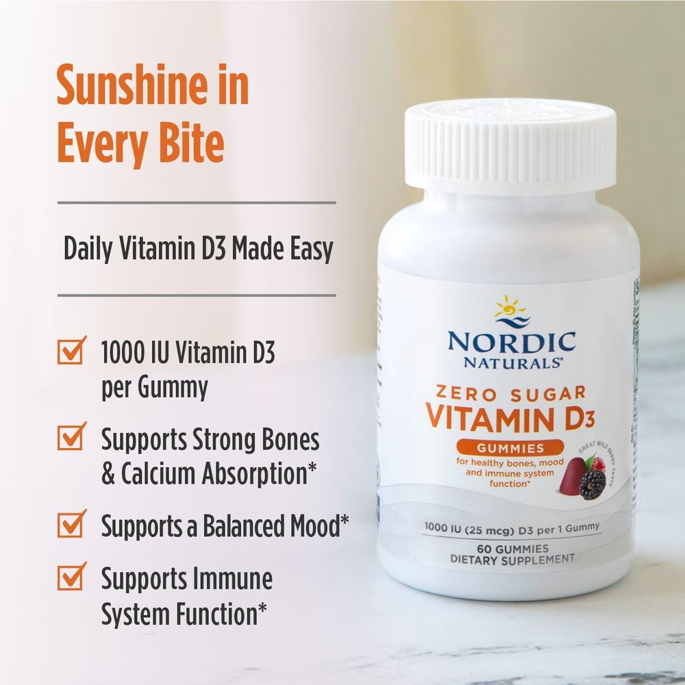 Nordic Naturals gomita en mano para comparar tamaño y facilidad de consumo