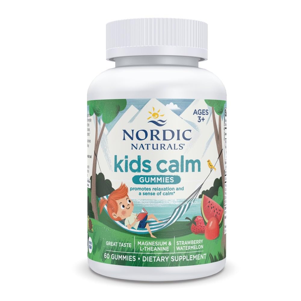Nordic Naturals envase frontal mostrando 60 gominolas y beneficios