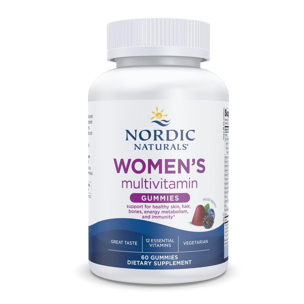 Nordic Naturals frontal del envase muestra etiqueta y beneficios