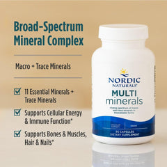 Nordic Naturals envase rotado que destaca certificación vegana y sin GMO