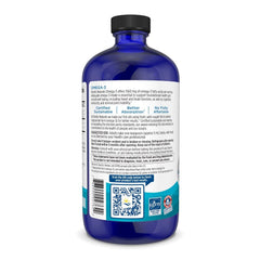 Botella Nordic Naturals 16 oz sobre mesa para comparar tamaño y rendimiento