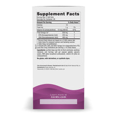 Nordic Naturals cápsulas blandas apiladas, fácil ingestión y absorción