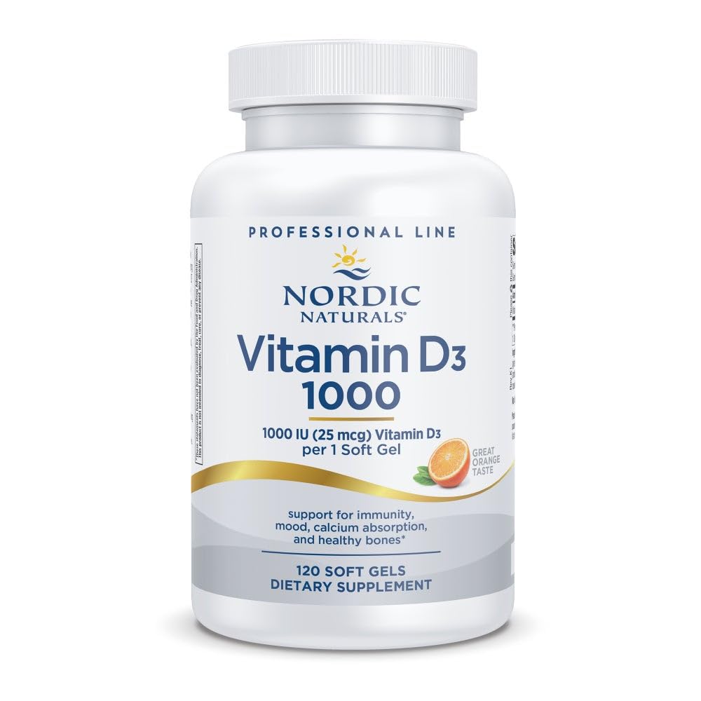 Nordic Naturals frasco frontal, presentación clara y confianza