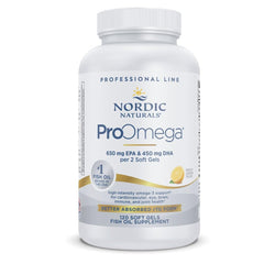 Nordic Naturals ProOmega vista frontal beneficio pureza y concentración