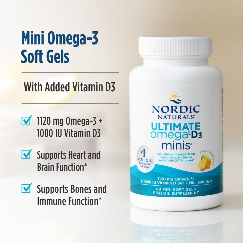 Nordic Naturals corte de cápsula mostrando aceite puro y absorción