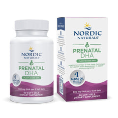 Nordic Naturals frente del envase mostrando 60 cápsulas y beneficio vegetal