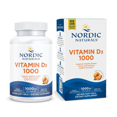 Nordic Naturals envase frontal mostrando 120 perlas y beneficio de dosis precisa