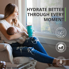 NormaLyte disolviéndose en botella, hidratación on-the-go eficaz