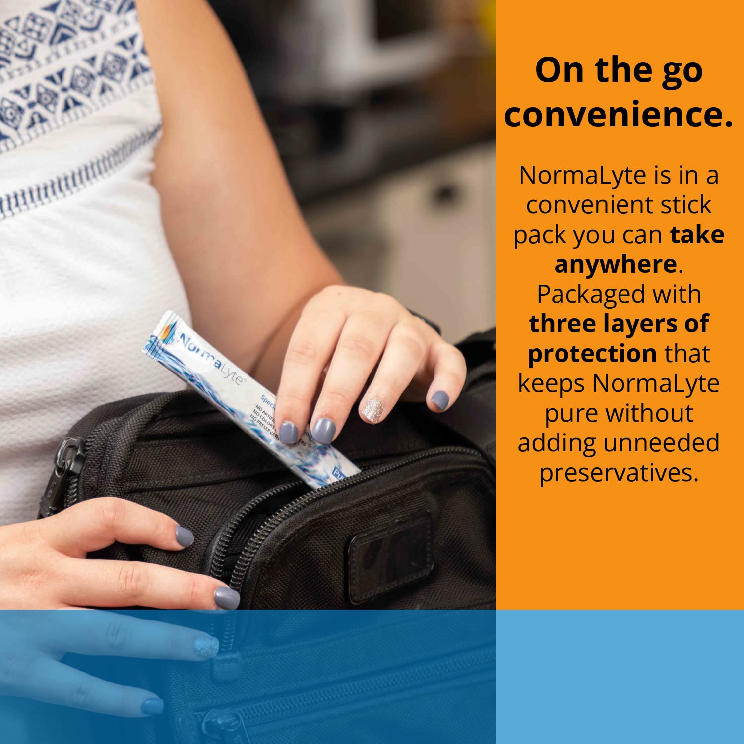 NormaLyte Pure, ingredientes clave sin aditivos, perfil limpio.