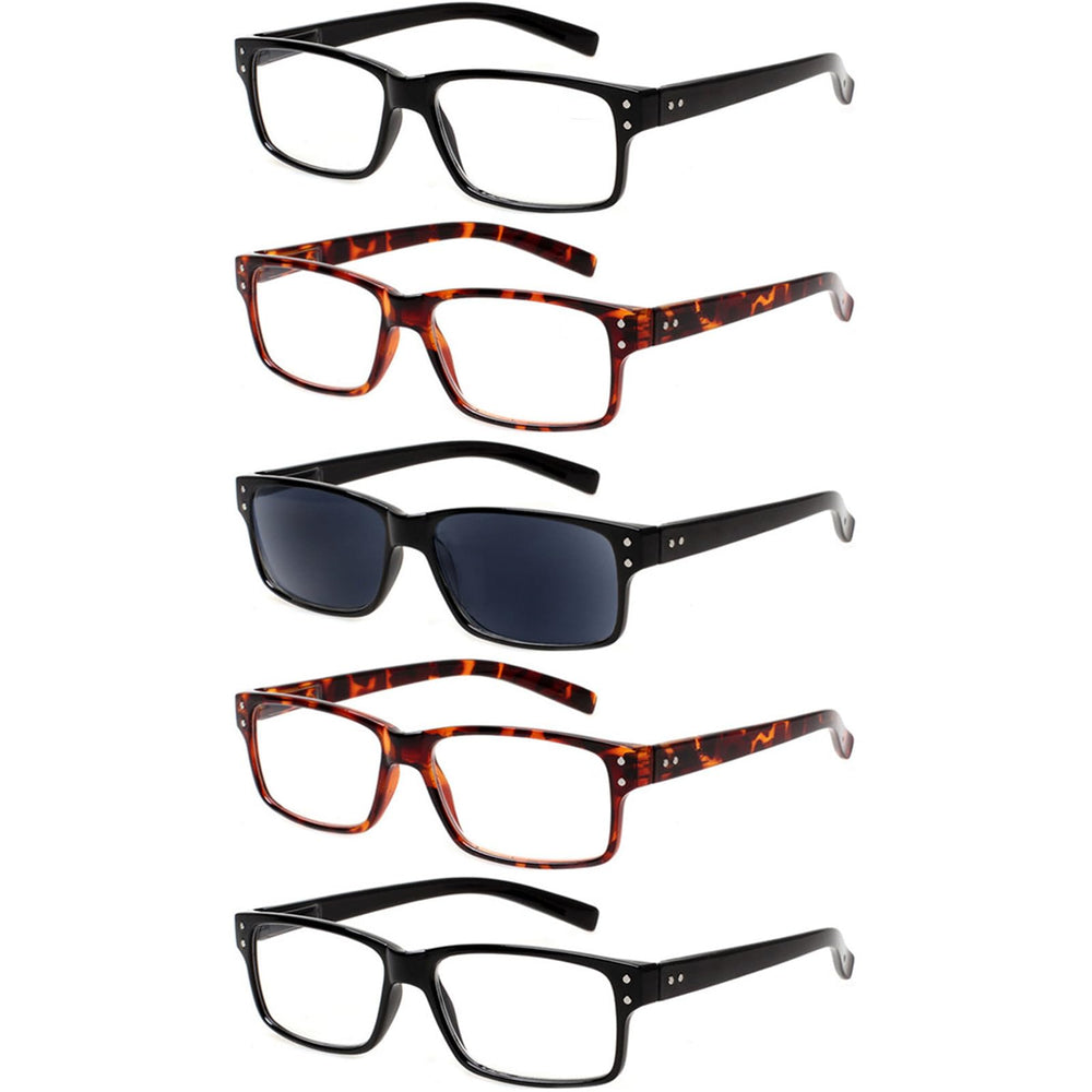 NORPERWIS pack frontal mostrando las cinco gafas, fácil elección