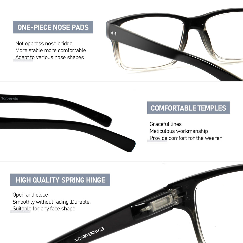 NORPERWIS gafas guardadas en funda blanda que protege de rayones