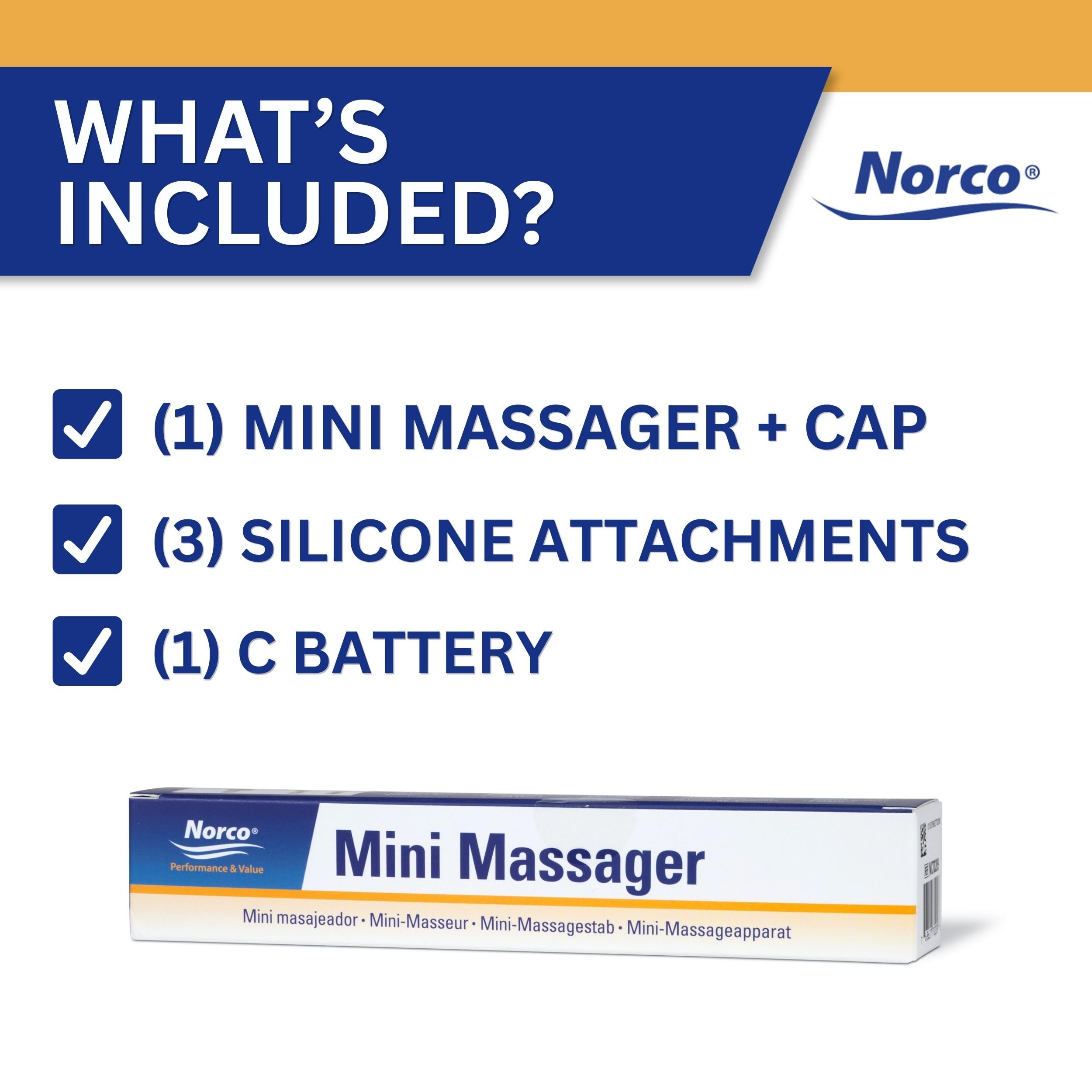 North Coast Medical Norco Mini en estuche de viaje listo para uso terapéutico móvil