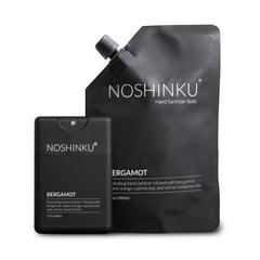 Noshinku frente del empaque mostrando diseño elegante y protección portátil