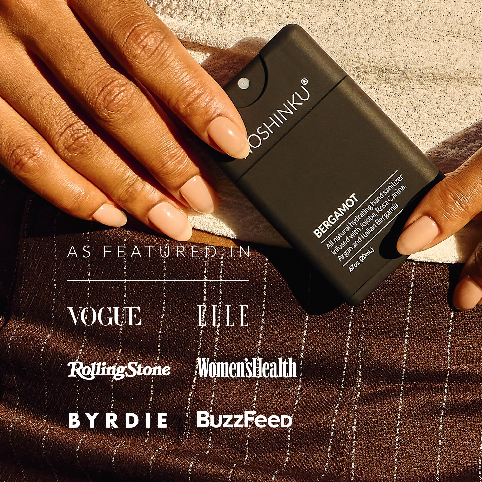 Noshinku comparación de tamaño con llaves y teléfono, formato perfecto para bolsillo