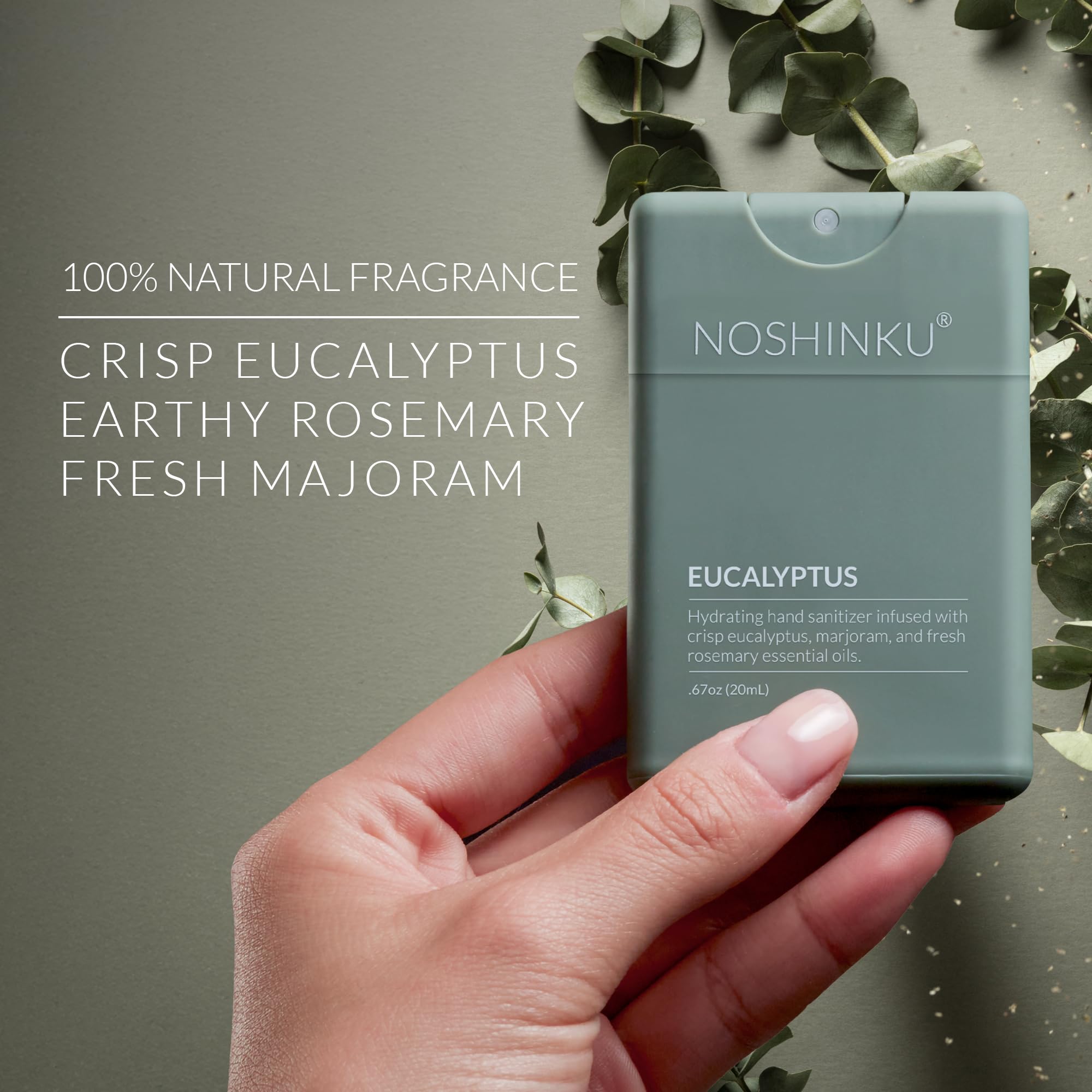 Noshinku detalle del atomizador spray con boquilla cómoda y rociado fino